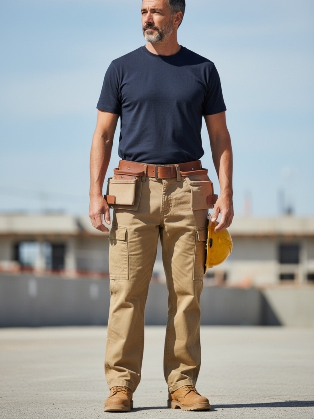 Carhartt Relaxed Fit Cargo Work Pants Men's 34 Tan Workwear Utility